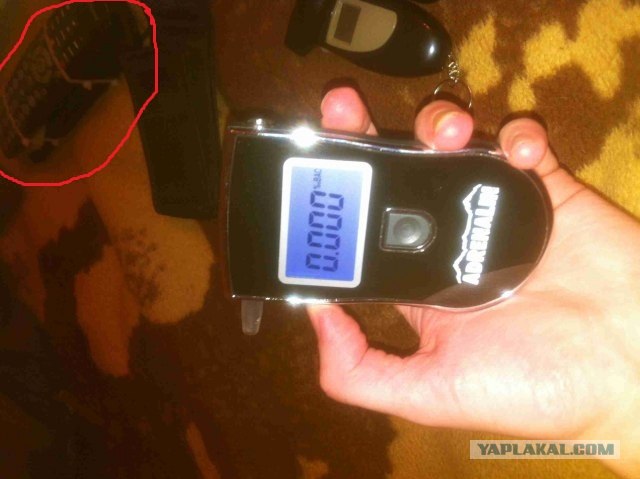 Пятничный тест алкотестеров