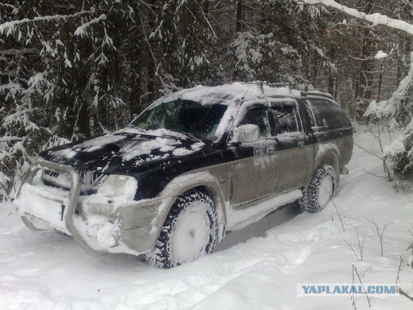 Тесты новой Mitsubishi на МКАД