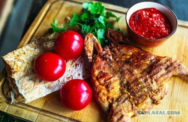 Куриная печень с яблоками