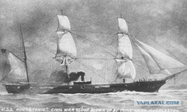 Субмарины гражданская войны в США 1861-1865гг.