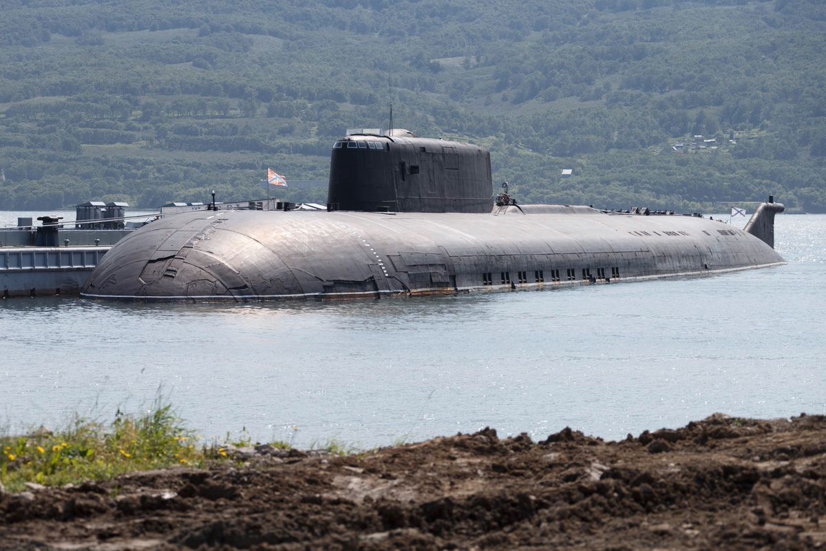 Вилючинск база подводных лодок зима