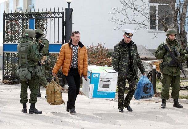 Штаб ВМС Украины в Севастополе захвачен