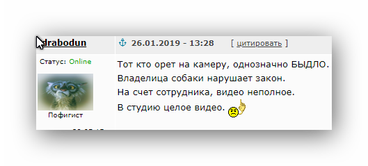 Видеозаписи с 3-х камер события участкового с собакой в Новосибирске