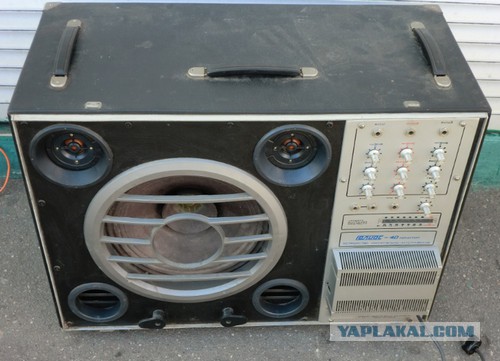 Советский дворовый "бумбокс". Электроника - 302.