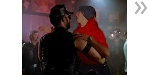 Сделайте, чтобы я танцевал с мужиком