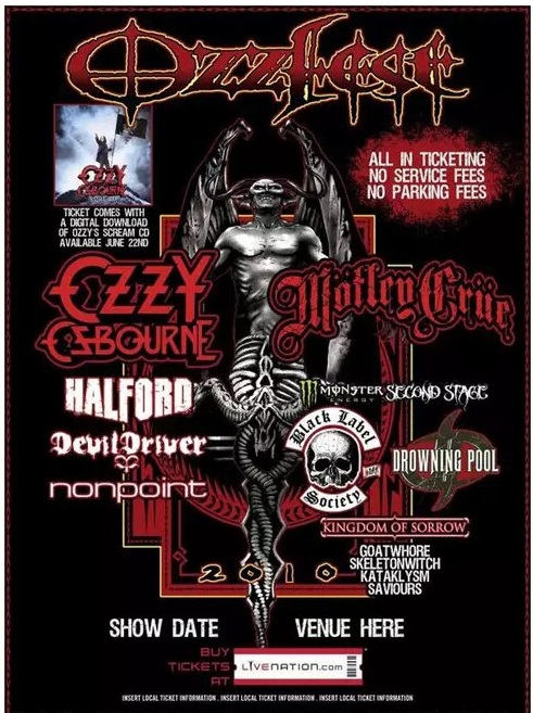 Музыка и музыканты: История фестиваля Ozzfest