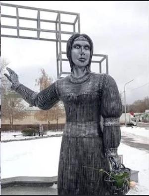 Курянка сделала скульптуру Путина
