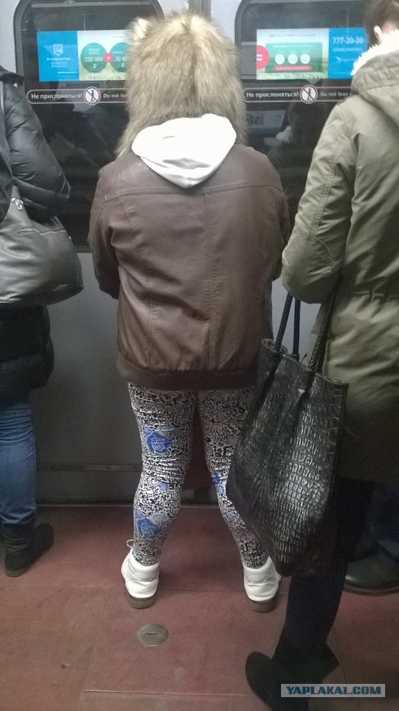 Подборка посетителей метро Санкт-Петербурга