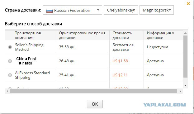 Почта России - мать ее за ногу!