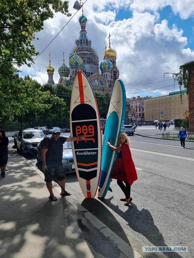 Сап-парад Санкт-Петербург 2021