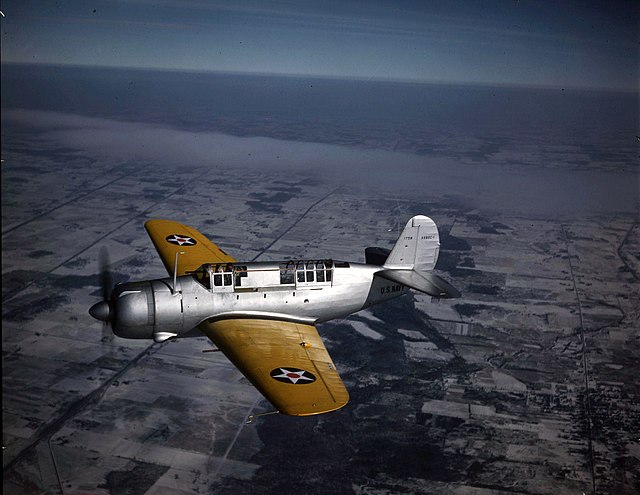 Curtiss SB2C Helldiver. Скотина US NAVY.