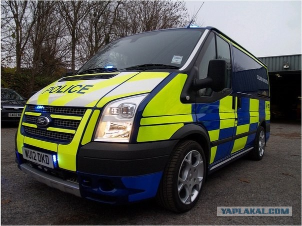 На чём ездят копы в Америке