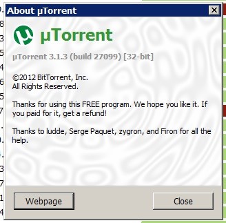 А ни у кого не начал вылетать µTorrent?