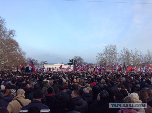 Севастополь митинг [23.02.14] 16:30
