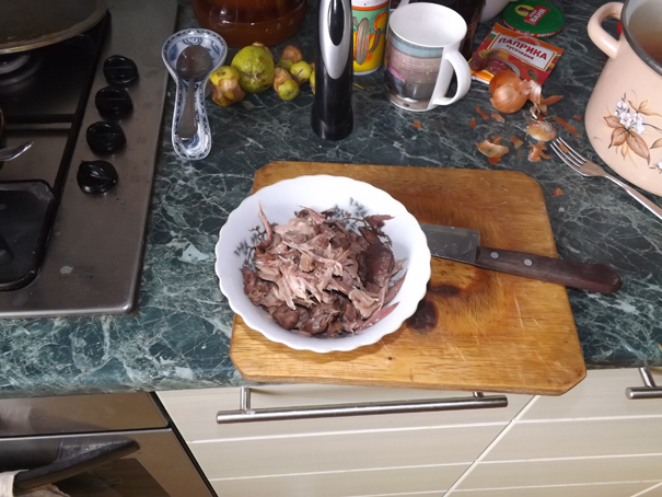 Гламурный шулюм. Почти. Хуле