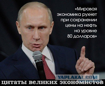 Путин указал на пользу санкций и цен на нефть