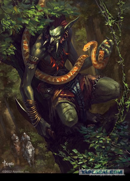 Фентези : орки, эльфы , драконы и т.п.