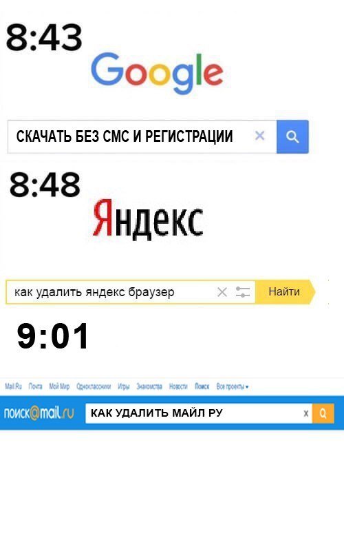 Приколы в стиле "регресс"
