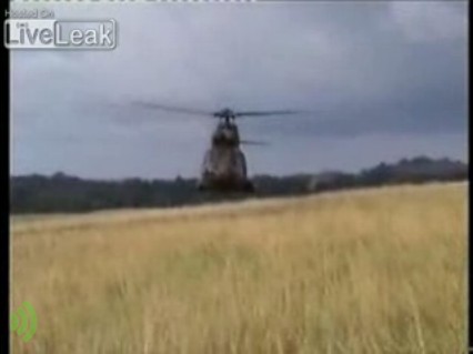 Трюки на вертолете (видео)