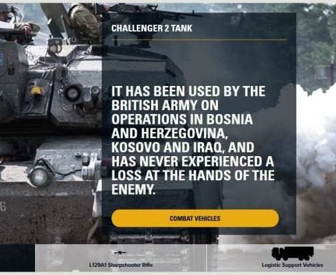 Первое видеоподтверждение уничтожения второго «Челленджера» ВСУ