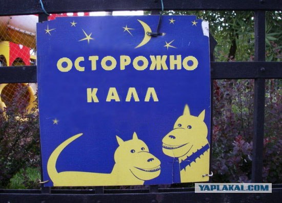 Фотожаба: Ночью парк стережем мы!