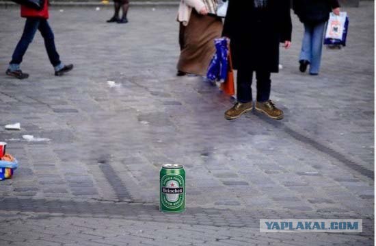 Фотожаба: Пьяный акробат