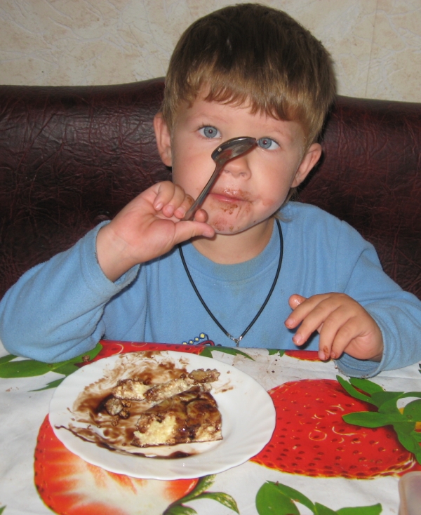 Десерт для сына
