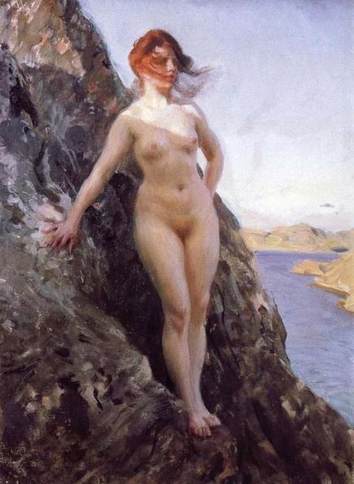 «На природе» Худ. Андерс Цорн. 1888 г.