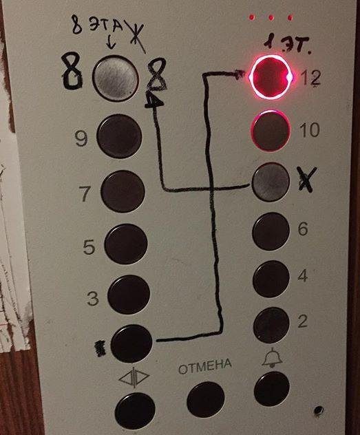 Лифты, негодование!
