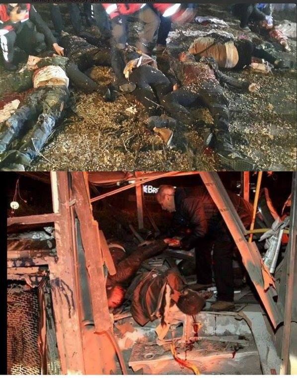 Сильный взрыв прогремел в центре Анкары