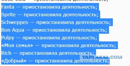 Полный список иностранных компаний которые ушли из России к 9 марта