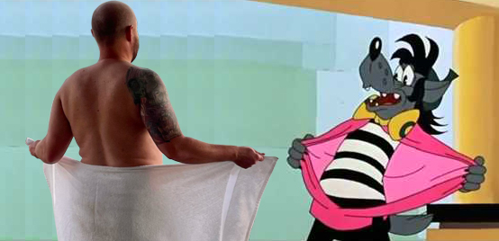 Фотожаба: Эксгибиционист