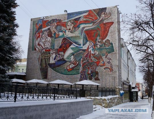Монументальная живопись на стенах архитектурных сооружений