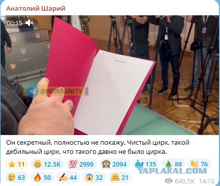 Зеленский представил план победы