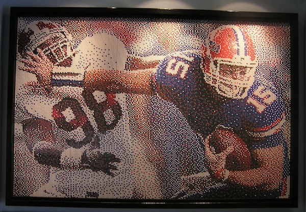 Американский футбол из шариков