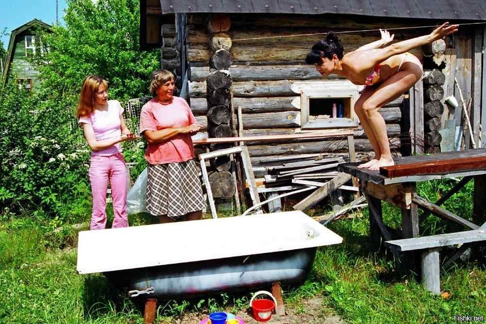 Нудисты В Деревне Фото