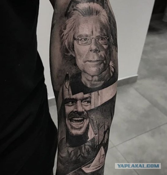 Татуировки для фанатов Стивена Кинга