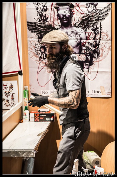 Татуировка в стиле Photoshop