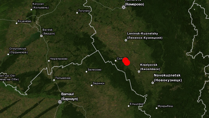Панфилово кемеровская область карта