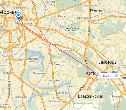 Москва царицыно карта