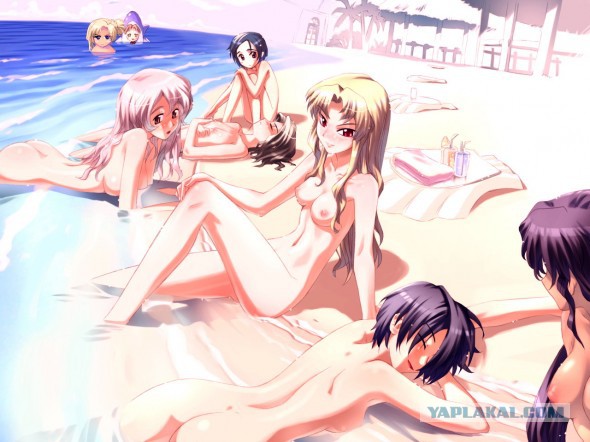 Nackte manga girls