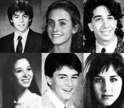 10 добрых фотографий со съемок сериала "Друзья"