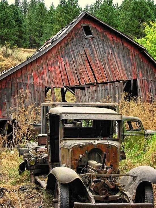 Пейзажи заброшенности