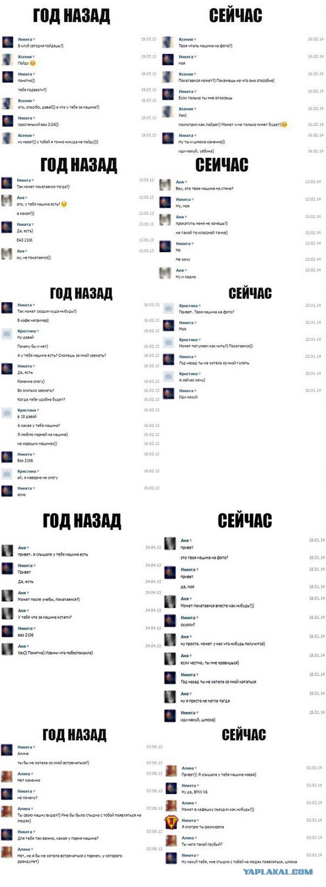 Смешные комментарии из социальных сетей 06.04.14