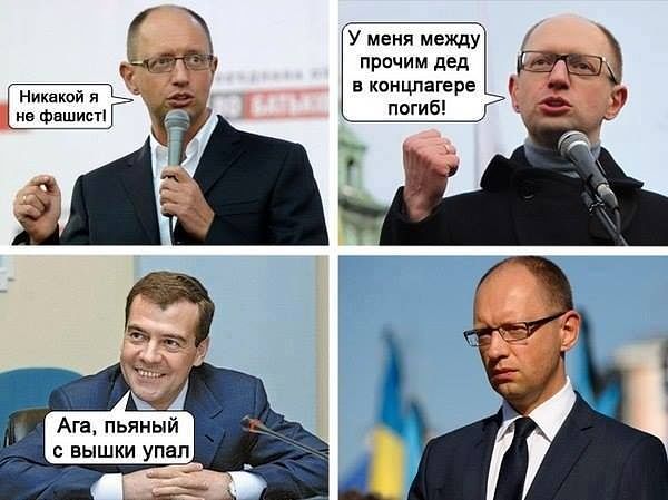 Яценюк: грабли - дубль два