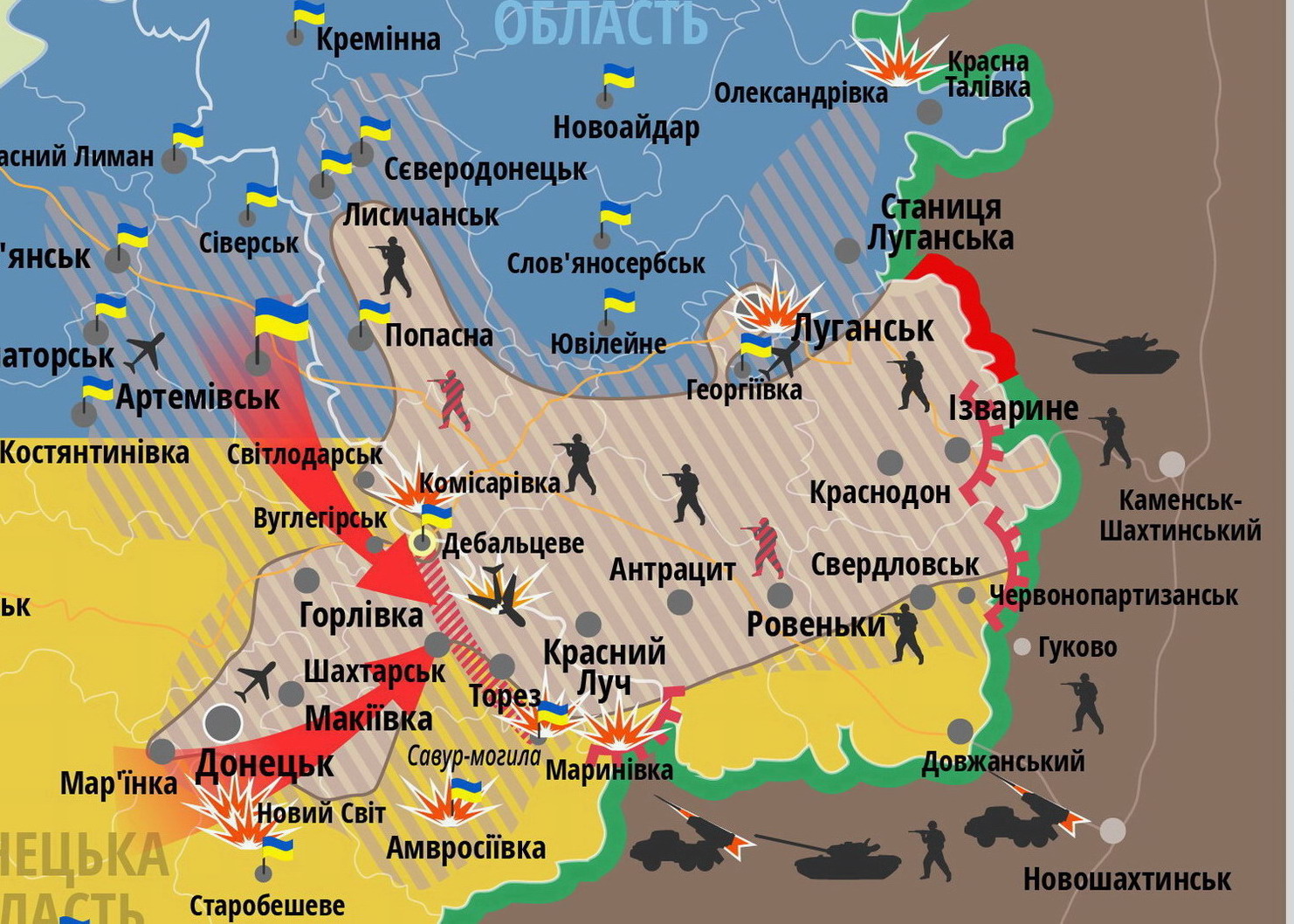Саур могила на карте