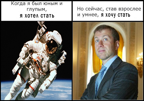 Фотожаба: Когда я был юным и глупым