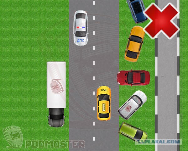 Парковка на тротуаре во дворах. Интересное мнение ГИБДД.