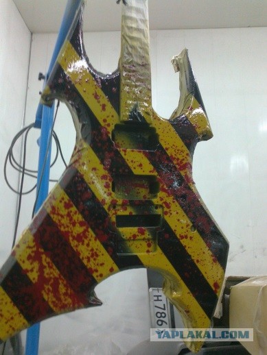 Рестайлинг гитары своими руками.