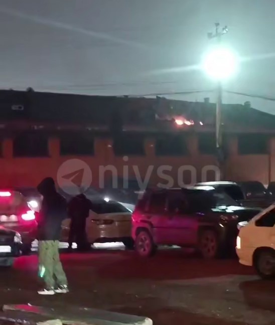 Видео взрыва в Грозном с камер наблюдения